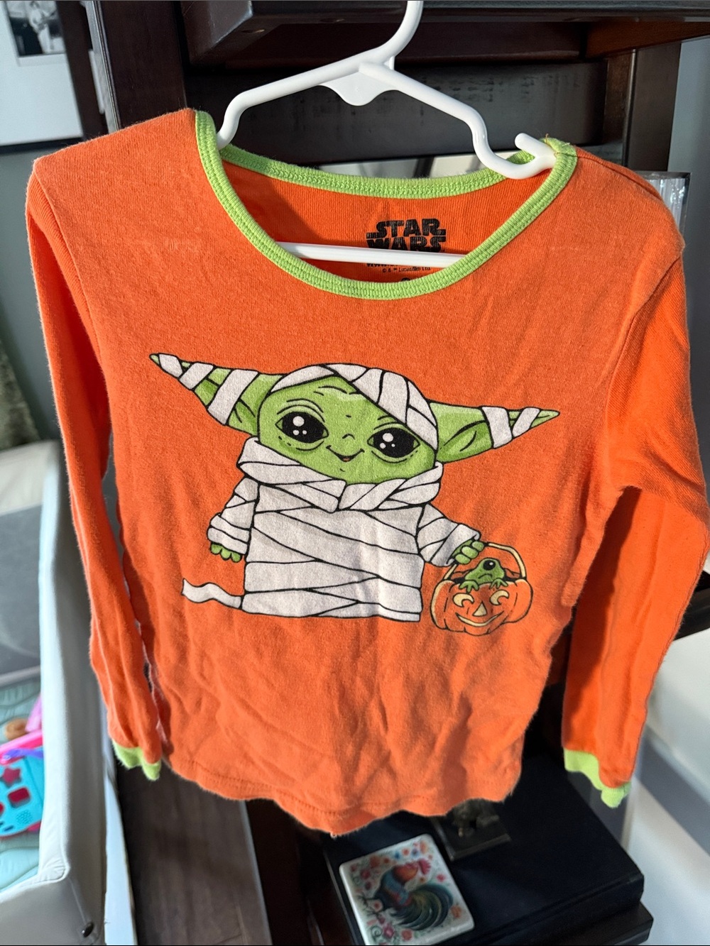 Star Wars size 8 baby yoda Halloween
